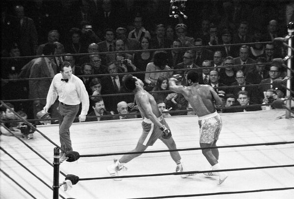 Muhameds Ali cīņā Medisonskvērā Ņujorkā, 1971. gads. - Sputnik Latvija
