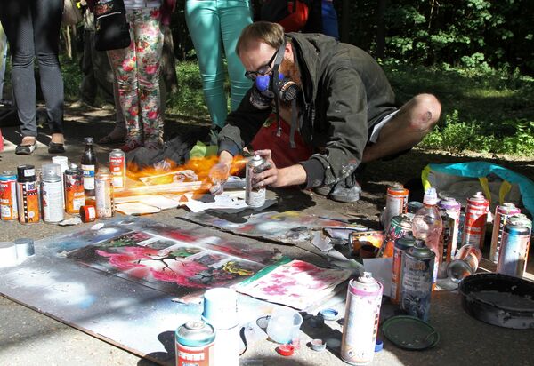 В Межапарке завершился первый международный фестиваль трехмерного искусства - Sputnik Латвия