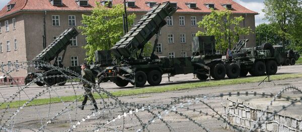 Pretraķešu kompleksi Patriot Pretraķešu kompleksi Patriot - Sputnik Latvija