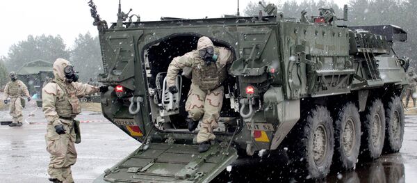 Военные учения НАТО Operation Summer Shield на полигоне Адажи в Латвии Военные учения НАТО Operation Summer Shield на полигоне Адажи в Латвии - Sputnik Latvija