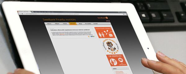 Калькулятор института финансов Swedbank Калькулятор института финансов Swedbank - Sputnik Latvija