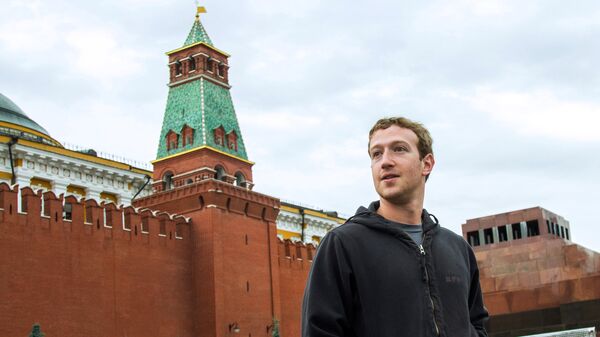 Основатель Facebook Марк Цукерберг - Sputnik Латвия