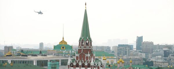 Троицкая башня Московского Кремля Троицкая башня Московского Кремля - Sputnik Latvija