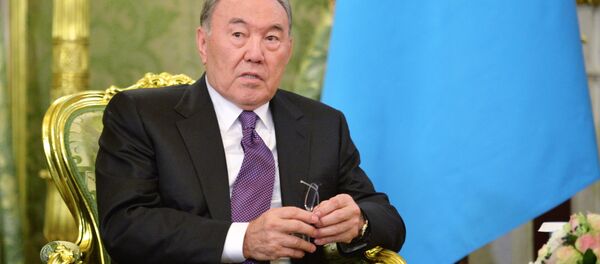 Президент Казахстана Нурсултан Назарбаев - Sputnik Латвия