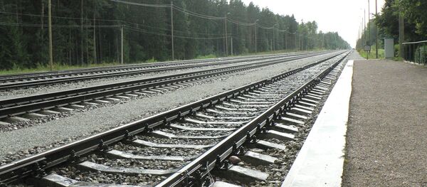 Dzelzceļš. Foto no arhīva Dzelzceļš. Foto no arhīva - Sputnik Latvija