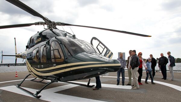 Вертолетная площадка в Риге Вертолетная площадка в Риге - Sputnik Латвия