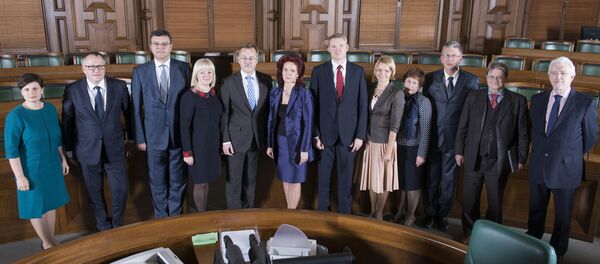 Фракция Единство в 2014 году - Sputnik Латвия