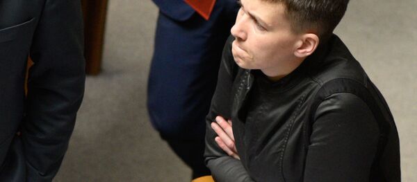 Augstākās Radas deputāte Nadežda Savčenko. Foto no arhīva Augstākās Radas deputāte Nadežda Savčenko. Foto no arhīva - Sputnik Latvija