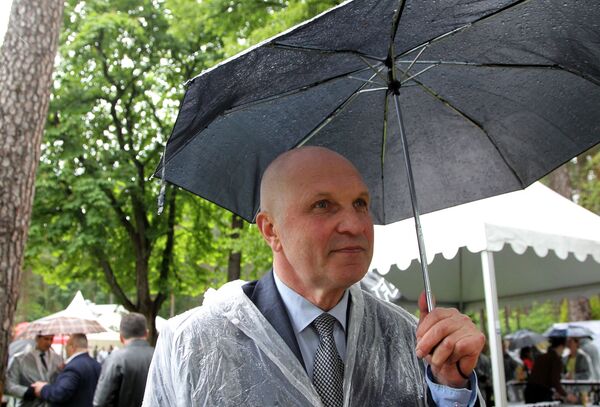 Владимир Соколов на приеме по случаю Дня России в резиденции посольства РФ в Юрмале - Sputnik Латвия