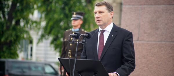 Президент Латвии Раймондс Вейонис Президент Латвии Раймондс Вейонис - Sputnik Латвия