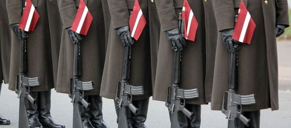 церемония возложения венков на Братском кладбище - Sputnik Латвия