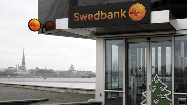 Здание Swedbank в Риге - Sputnik Latvija