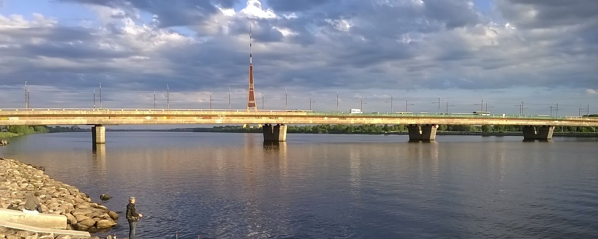 Островной мост (Salu tilts) в Риге - Sputnik Латвия, 1920, 18.09.2021