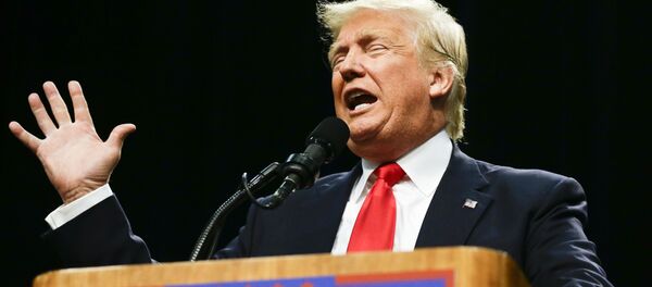 Республиканский кандидат в президенты Дональд Трамп Республиканский кандидат в президенты Дональд Трамп - Sputnik Latvija