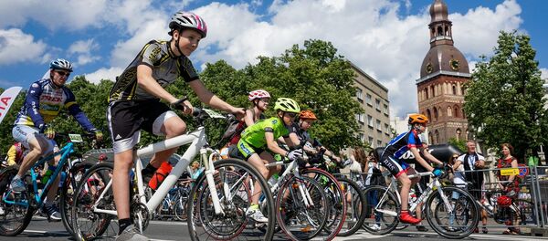 Рижский веломарафон 2016 - Sputnik Латвия