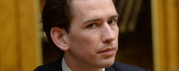 Austrijas ārlietu ministrs Sebastians Kurcs. Foto no arhīva Austrijas ārlietu ministrs Sebastians Kurcs. Foto no arhīva - Sputnik Latvija