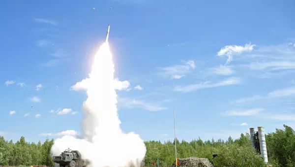 Pretgaisa aizsardzības spēku raķešu šaušanas mācības. Foto no arhīva - Sputnik Latvija