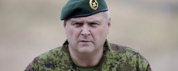 Igaunijas Aizsardzības spēku komandieris ģenerālleitnants Riho Terrass Igaunijas Aizsardzības spēku komandieris ģenerālleitnants Riho Terrass - Sputnik Latvija