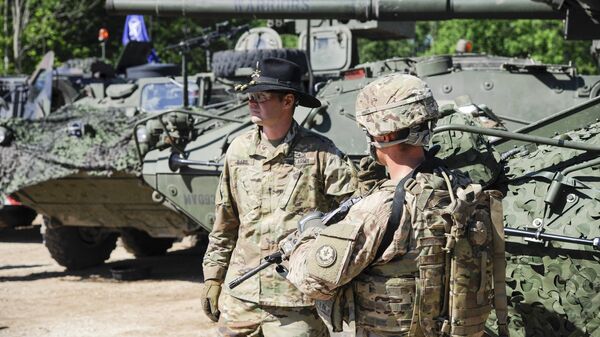 Военнослужащие армии США - Sputnik Латвия