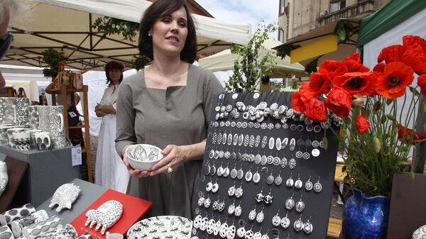 Необычная керамика Айры Лесини - Sputnik Латвия