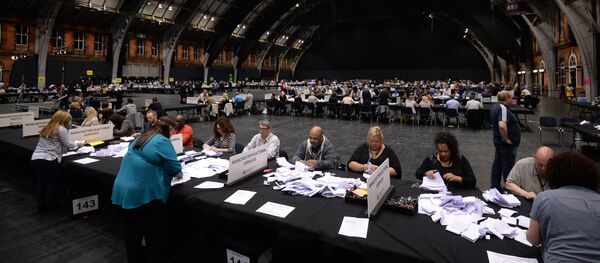 Референдум в Британии по сохранению членства в ЕС - Sputnik Латвия