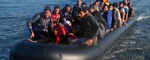 Ситуация с беженцами Ситуация с беженцами - Sputnik Latvija