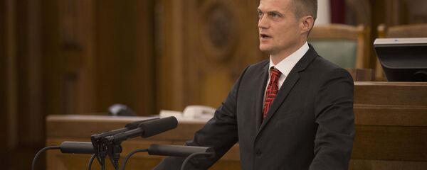 Cпикер парламента Латвии депутат Иварс Зариньш - Sputnik Латвия