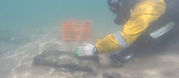 Krimas Atlantīda, jeb kā izskatās senā nogrimusī pilsēta Akra Krimas Atlantīda, jeb kā izskatās senā nogrimusī pilsēta Akra - Sputnik Latvija