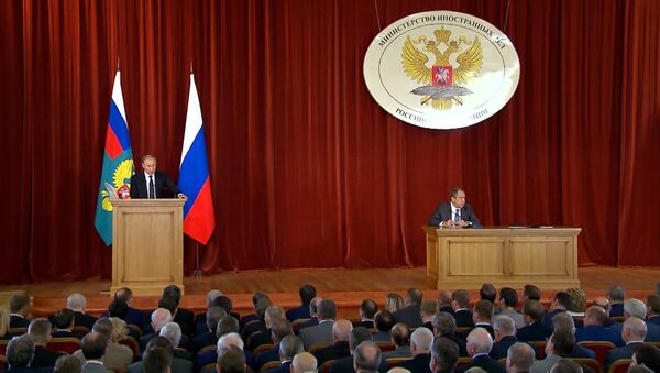 Putins apspriedē ar vēstniekiem – par Ukrainu, Turciju un Brexit - Sputnik Latvija