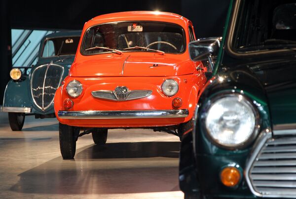 Фрагмент экспозиции обновленного Мотор-музея в Риге - Sputnik Латвия