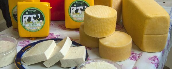 Молочная продукция, иллюстративное фото - Sputnik Латвия