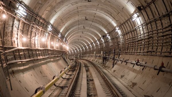 Maskavas metropolitēna tunelis  - Sputnik Latvija
