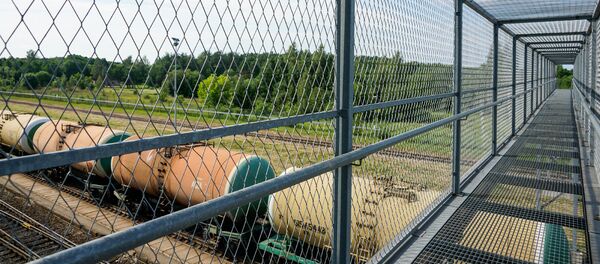 Зилупский железнодорожный пограничный пункт. Транзит грузов из России в Латвию Зилупский железнодорожный пограничный пункт. Транзит грузов из России в Латвию - Sputnik Латвия