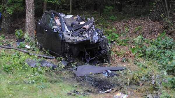 В Польше разбился автобус Ecolines - Sputnik Латвия