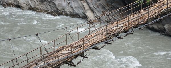 Мост в Непале - Sputnik Латвия