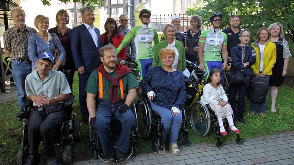 Велопробег за инклюзивное образование Велопробег за инклюзивное образование - Sputnik Латвия