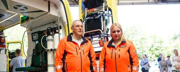 Новые машины неотложной помощи в Латвии - Sputnik Latvija