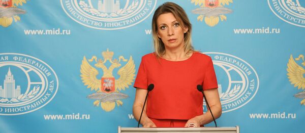 Krievijas ĀM oficiālā pārstāve Marija Zaharova. Foto no arhīva Krievijas ĀM oficiālā pārstāve Marija Zaharova. Foto no arhīva - Sputnik Latvija