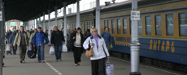 Поезд Янтарь - Sputnik Латвия