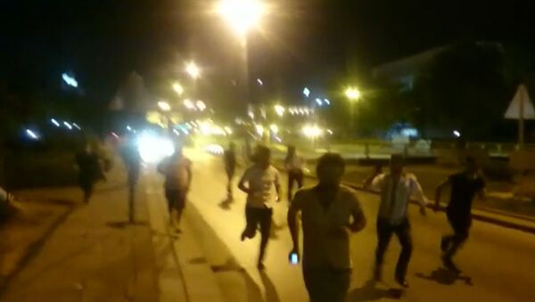 Стрельба и паника на улицах Анкары: попытка военного переворота в Турции - Sputnik Латвия