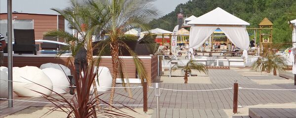 Пляж в Юрмале Пляж в Юрмале - Sputnik Латвия