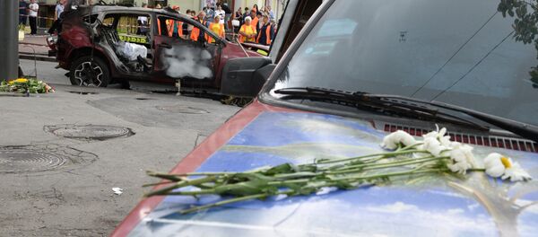 Журналист Павел Шеремет погиб в результате взрыва автомобиля в Киеве - Sputnik Латвия