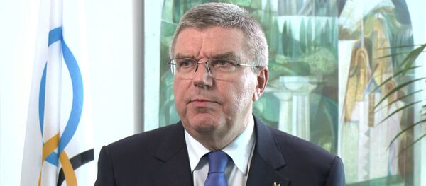 Президент МОК о докладе WADA и санкциях в отношении российских спортсменов Президент МОК о докладе WADA и санкциях в отношении российских спортсменов - Sputnik Latvija