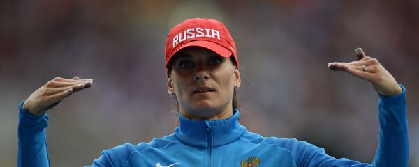 Российская спортсменка Елена Исинбаева. - Sputnik Latvija