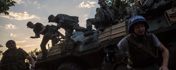 Ситуация в Донбассе. Архивное фото - Sputnik Латвия