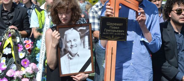 Похороны Павла Шеремета - Sputnik Латвия