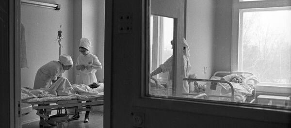 Больничная палата. Архивное фото Больничная палата. Архивное фото - Sputnik Latvija