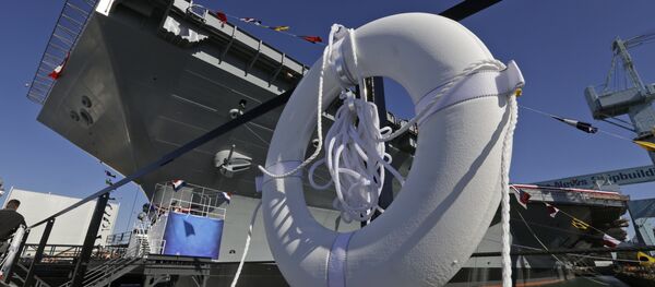 Авианосец USS Gerald R. Ford (CVN-78) - Sputnik Латвия