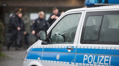 Полицейский автомобиль в Германии