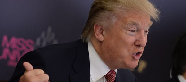 Дональд Трамп на пресс-конференции в Москве Дональд Трамп на пресс-конференции в Москве - Sputnik Latvija